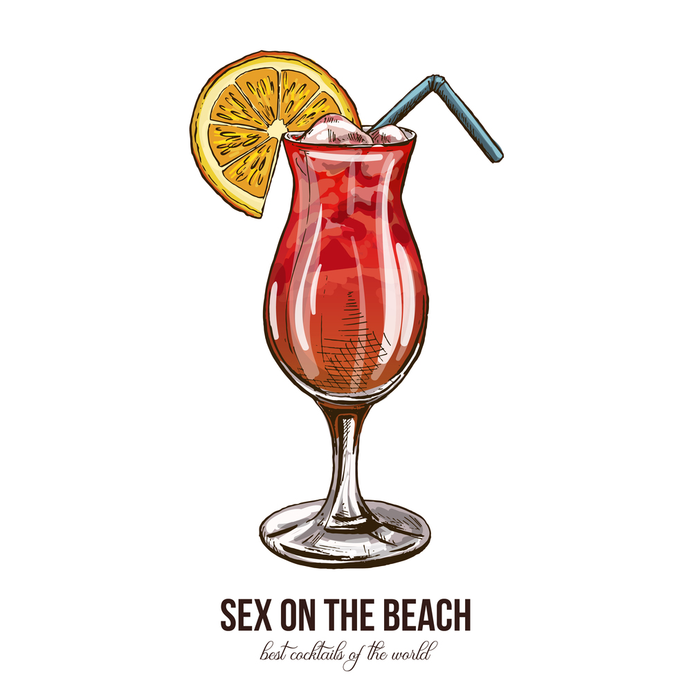 bebidas tropicales sex on the beach